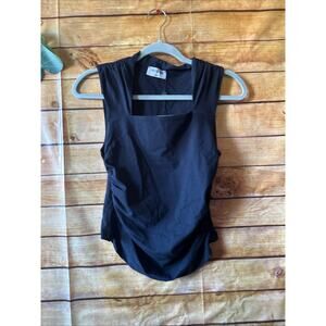 LNA Clothing Amani Top Midnight Sky Size M NWT